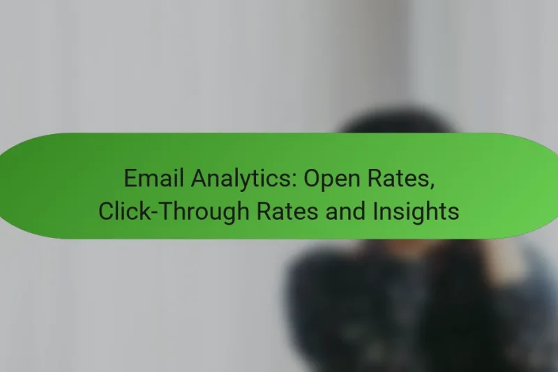 Email Analytics: Open Rates, Click-Through Rates and Insights