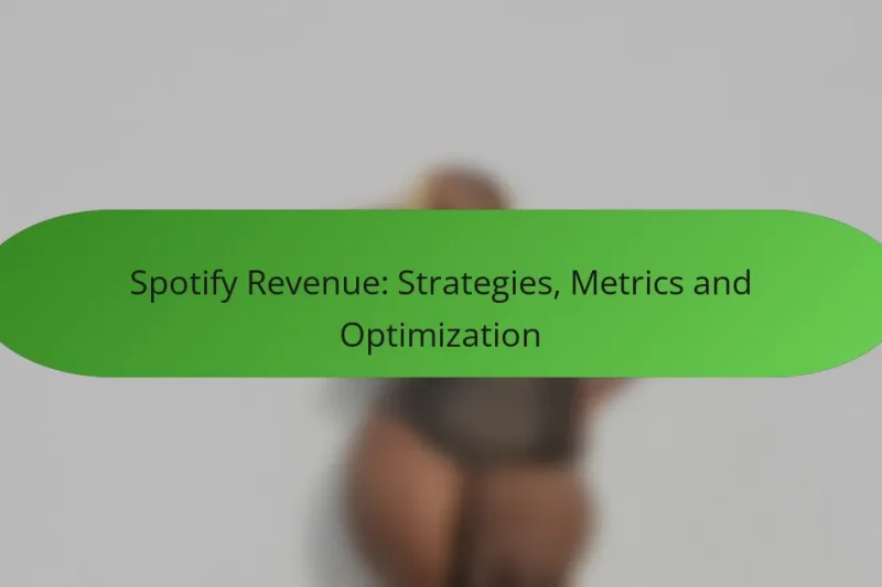 Spotify Revenue: Strategies, Metrics and Optimization