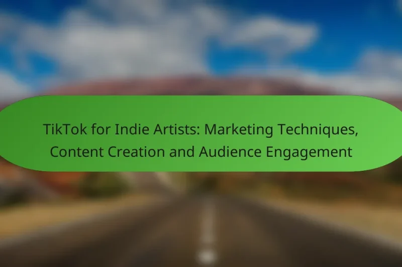TikTok for Indie Artists: Marketing Techniques, Content Creation and Audience Engagement