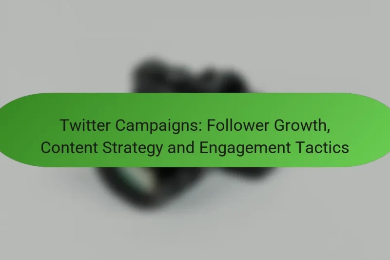 Twitter Campaigns: Follower Growth, Content Strategy and Engagement Tactics