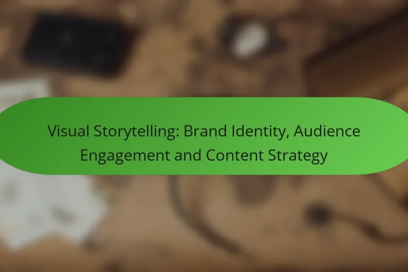 Visual Storytelling: Brand Identity, Audience Engagement and Content Strategy