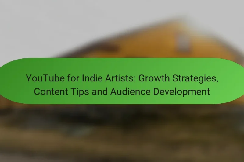 YouTube for Indie Artists: Growth Strategies, Content Tips and Audience Development
